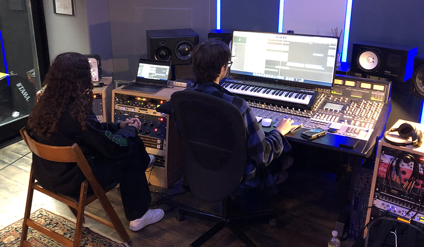 In the Recording Studio