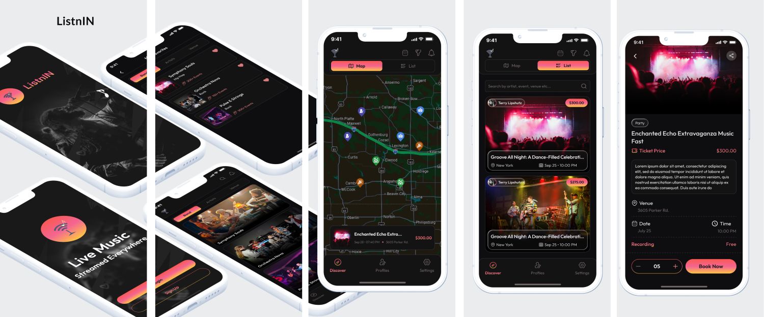 ListnIN — Live Music, Anywhere